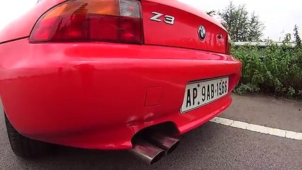 133.BMW Z3i Inline 6 Cylinder Exhaust Sound HD 60fps