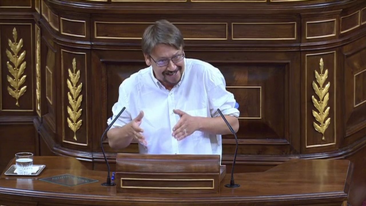 Intervenció de Xavier Domènech en la moció de censura