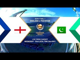 Pakistan vs England ICC champions trophy 2017 Teams, Toss & Stats HD