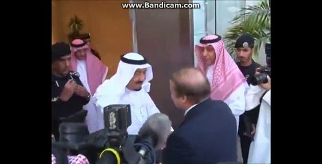 How saudi King met nawaz shareef and Army chief yesterday......media report