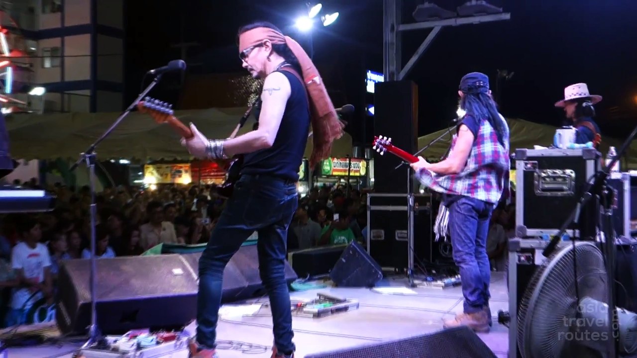 Carabao Live Hard Rock and Drums in Hua Hin คาราบาว