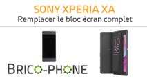 Sony Xperia XA : changer le bloc écran complet (châssis-vitre-LCD)