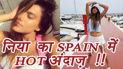 Khatron Ke Khiladi 8: Nia Sharma is spreading HOTNESS in Spain; Watch | FilmiBeat