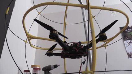 Küre Kafes Ile "Drone"Lar Artık Daha Güvende