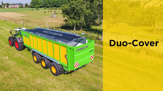 Drakkar 9600 with Duo-Cover covering + Fendt 936