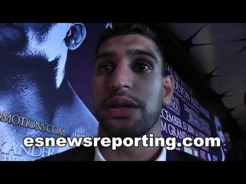 Amir Khan on Floyd Mayweather, Kell Brook, Devon Alexander