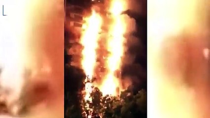 Screams heard as west london tower block is sngufed in flames