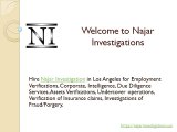 Detectives and Investigators in Los Angeles