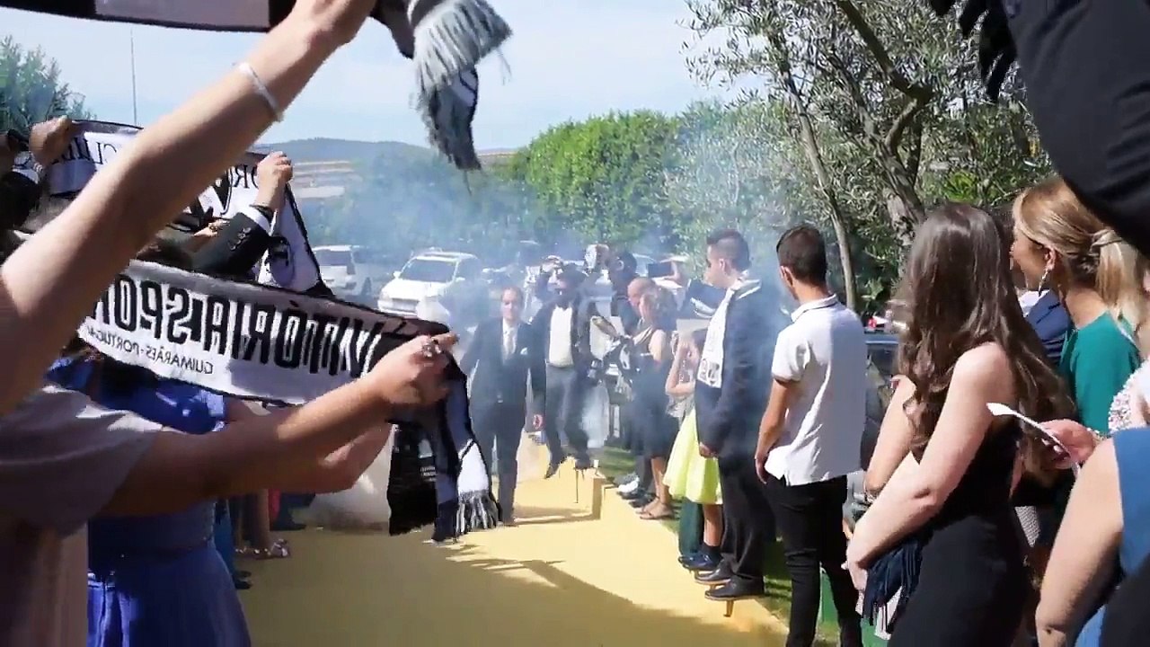 Isto é que acontece quando se casam dois adeptos do Vitória Sport Clube