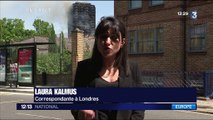 Londres : les opérations de secours se poursuivent après un violent incendie d'une tour d'habitation
