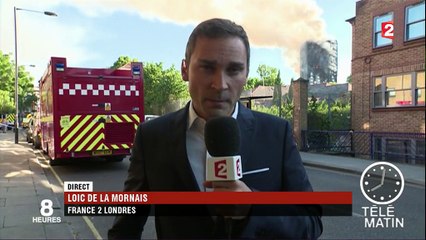 Londres : 30 blessés dans l'incendie d'un immeuble d'habitation