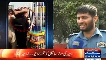 Exclusive Talk With Lahore Traffic Warden Jawad, Lahori James Bond