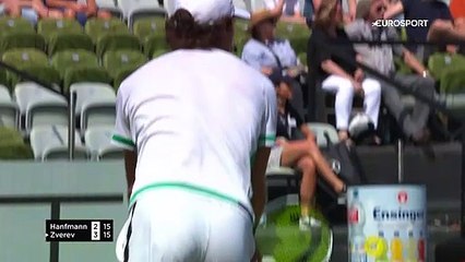 ATP Stuttgart: Yannick Hanfmann - Mischa Zverev (Özet)