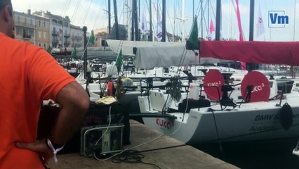 Dernière danse pour les voiliers de la Giraglia à Saint-Tropez