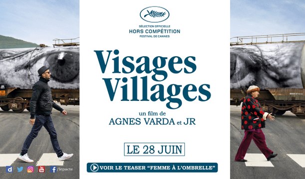 Teaser Femme à l'ombrelle - VISAGES, VILLAGES d'Agnès Varda et JR