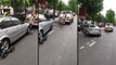 Régis remorque une voiture BMW à Ivy-sur-Seine