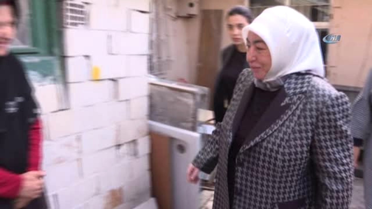 Semiha Yıldırım İhtiyaç Sahibi Aileleri Ziyaret Etti