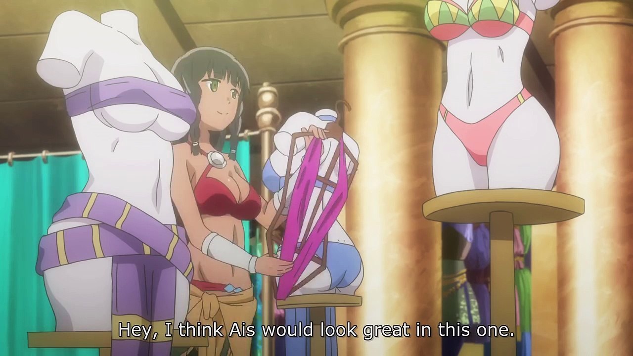 DanMachi- Sword Oratoria - Aiz is CUTE!