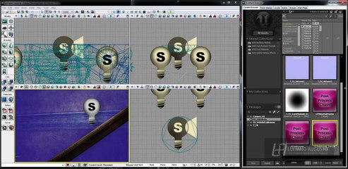Unreal 3 Total - Módulo 01 - Aula 39 - Pos Processamento (Parte1)