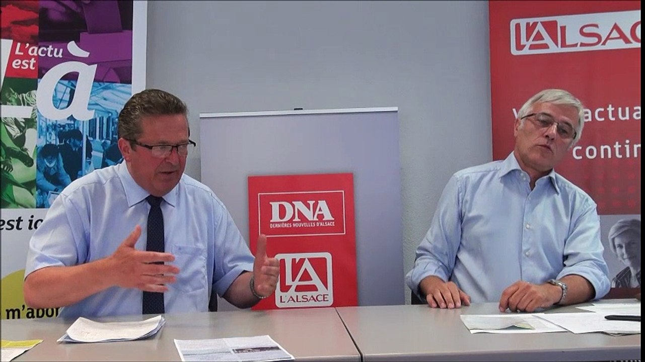 Débat entre Jacques Cattin et Hubert Ott : L'avenir institutionnel de l'Alsace