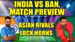 ICC Champions Trophy : India face off Bangladesh in second semi-final, Match Preview | Oneindia News