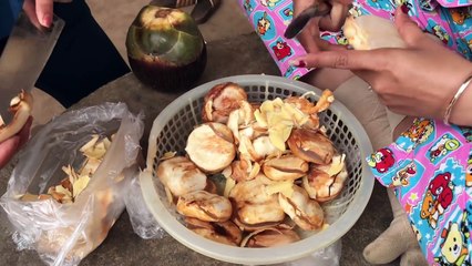Tea jelly coconut milk, summer days make a bowl of this tea too