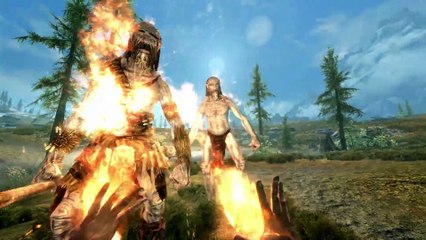 The Elder Scrolls V. Skyrim VR - E3 2017 Gameplay Trailer - PlayStation VR