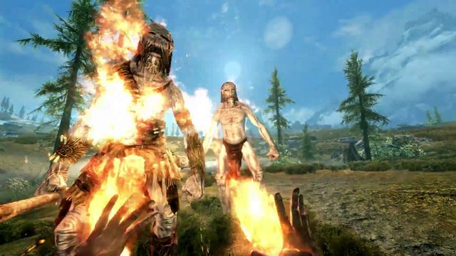 The Elder Scrolls V. Skyrim VR - E3 2017 Gameplay Trailer - PlayStation VR