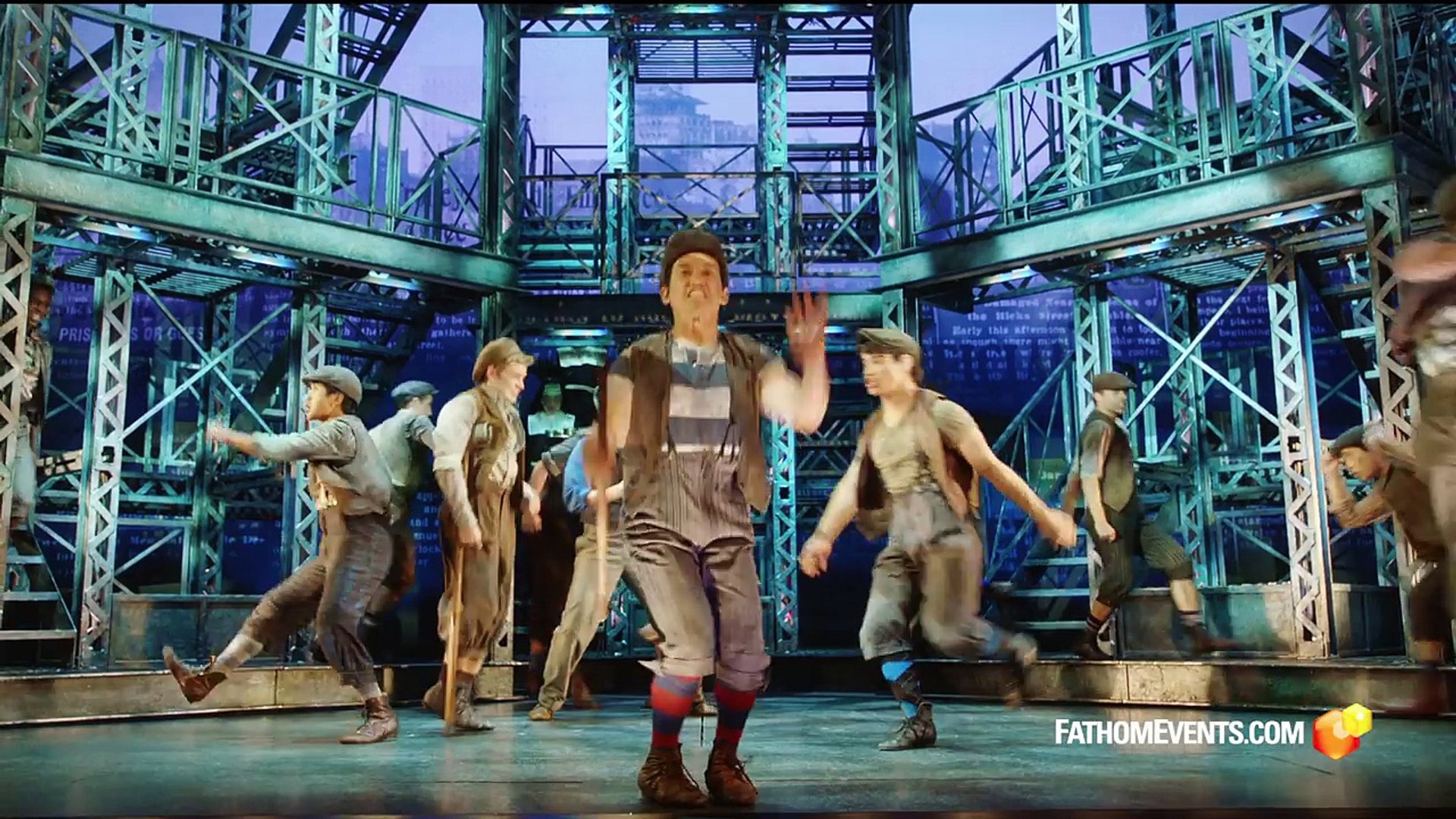 Newsies Movie Event Official Trailer 2 Video Dailymotion