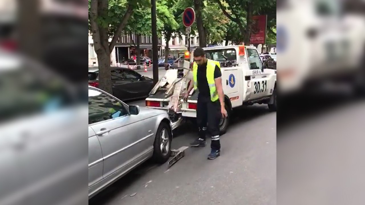 Un dépanneur réalise une petite erreur...