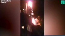 Londres : Un bébé miraculeusement sauvé du terrible incendie d’un immeuble (vidéo)