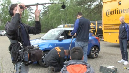 Les coulisses du tournage de Mortefontaine