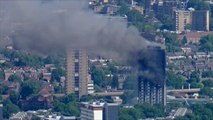 حريق يلتهم برجا سكنيا في لندن