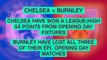 EPL Opening day fixtures - by the numbers