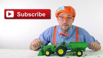 Tractors for Children _ Blippi Toys - TRACTOR SONG _ Blippi Tdfgr