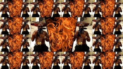 Music video for Ain't NO LOOKING BACK performed by King 974 James.