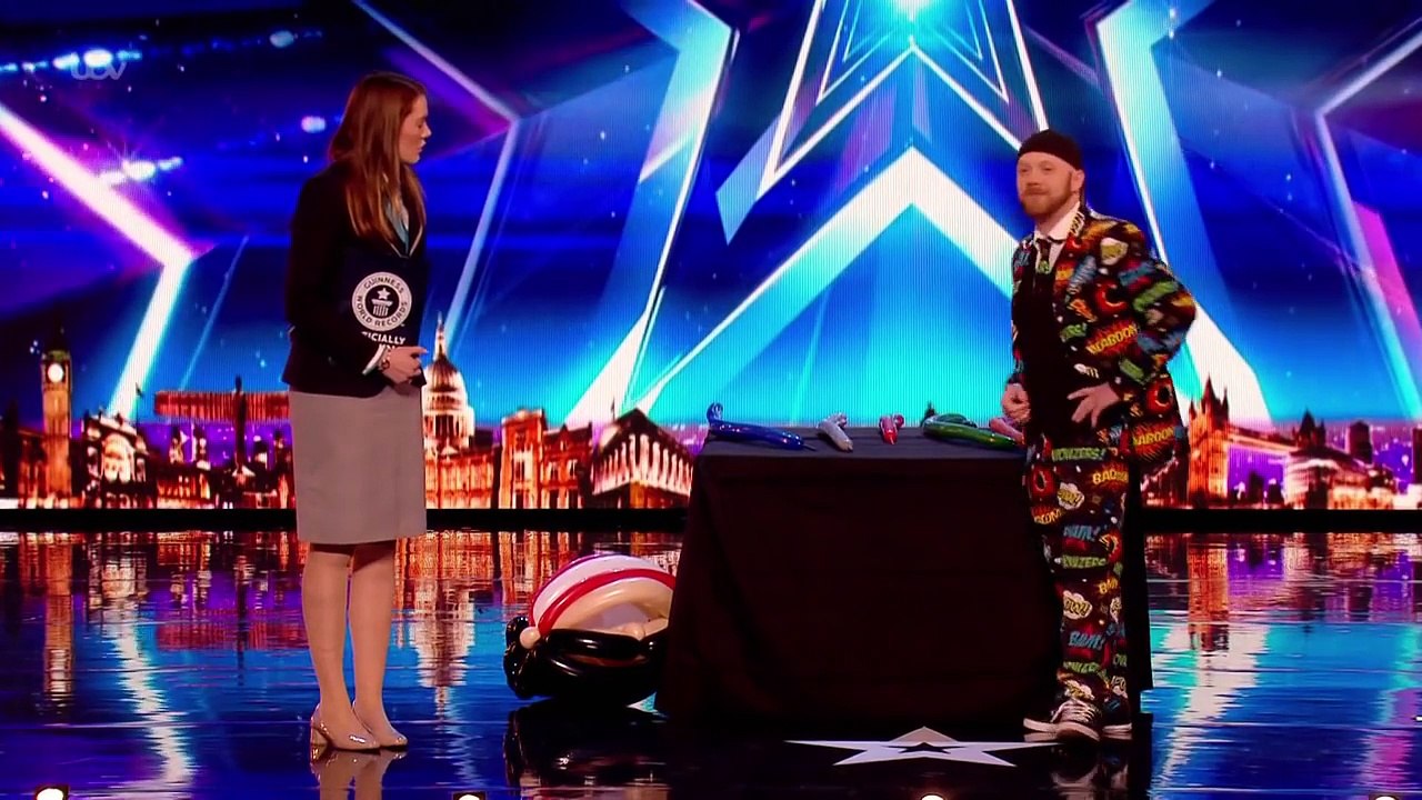 Ryan Tracey Makes History with a WORLD RECORD! Britain's Got Talent
