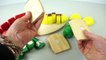 Making A Toy Velcro Sandwich And Velcro Hamburgedfgrr  Playset For Children  Toyshop - Toys For Kids