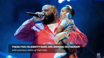 5 celebrity dads who are winning Instagram