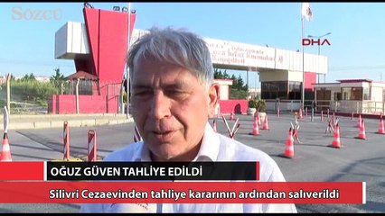 Gazeteci Oğuz Güven tahliye edildi