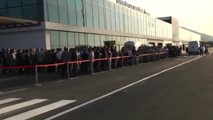 Denizdeki Havalimanına Dvor Sistemi Kuruluyor