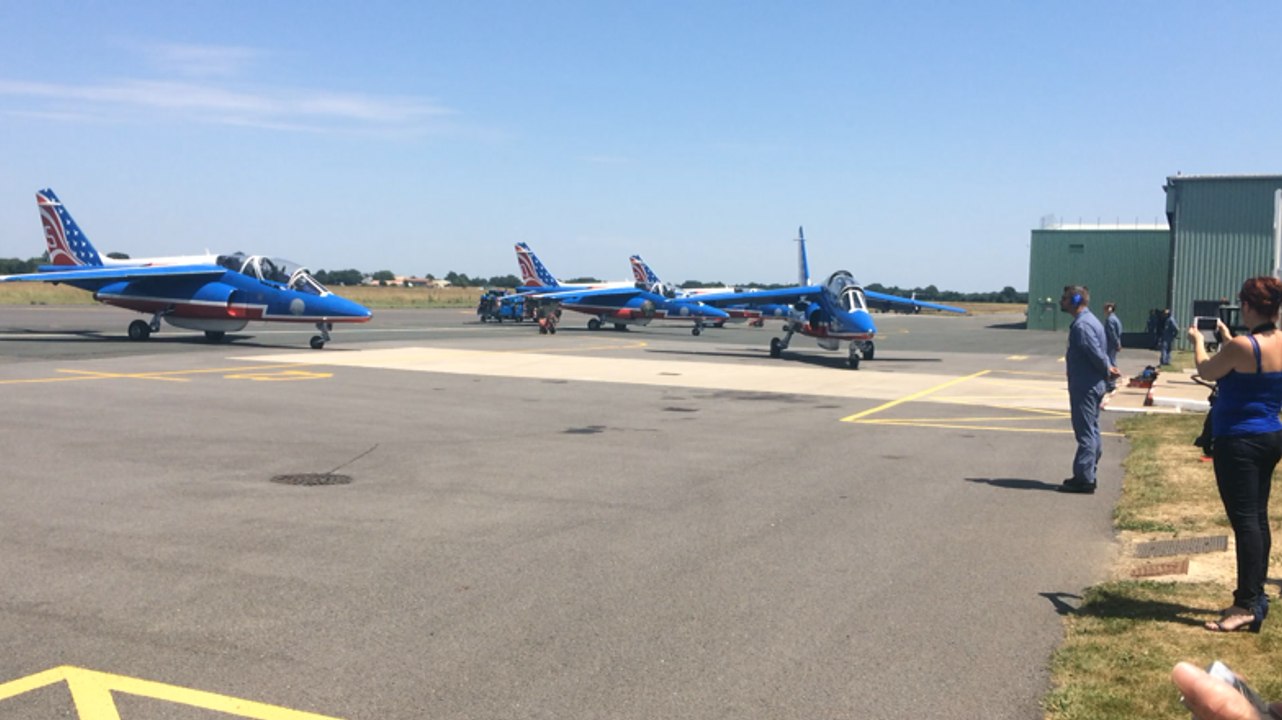 La patrouille de France aux Ajoncs