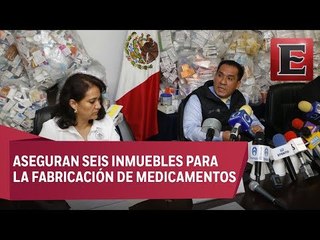 Decomisan en Jalisco más de 205 mil medicinas apócrifas