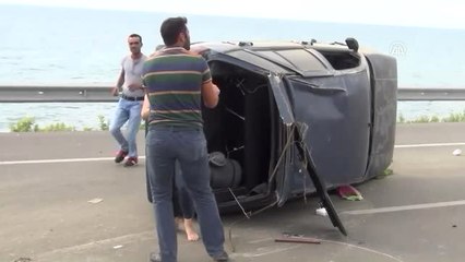 Kaza Yapan Kadın Sürücü, "Arabamız Çok Kötü" Diyerek Gözyaşı Döktü