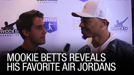 Mookie Betts Reveals His Favorite Air Jordans
