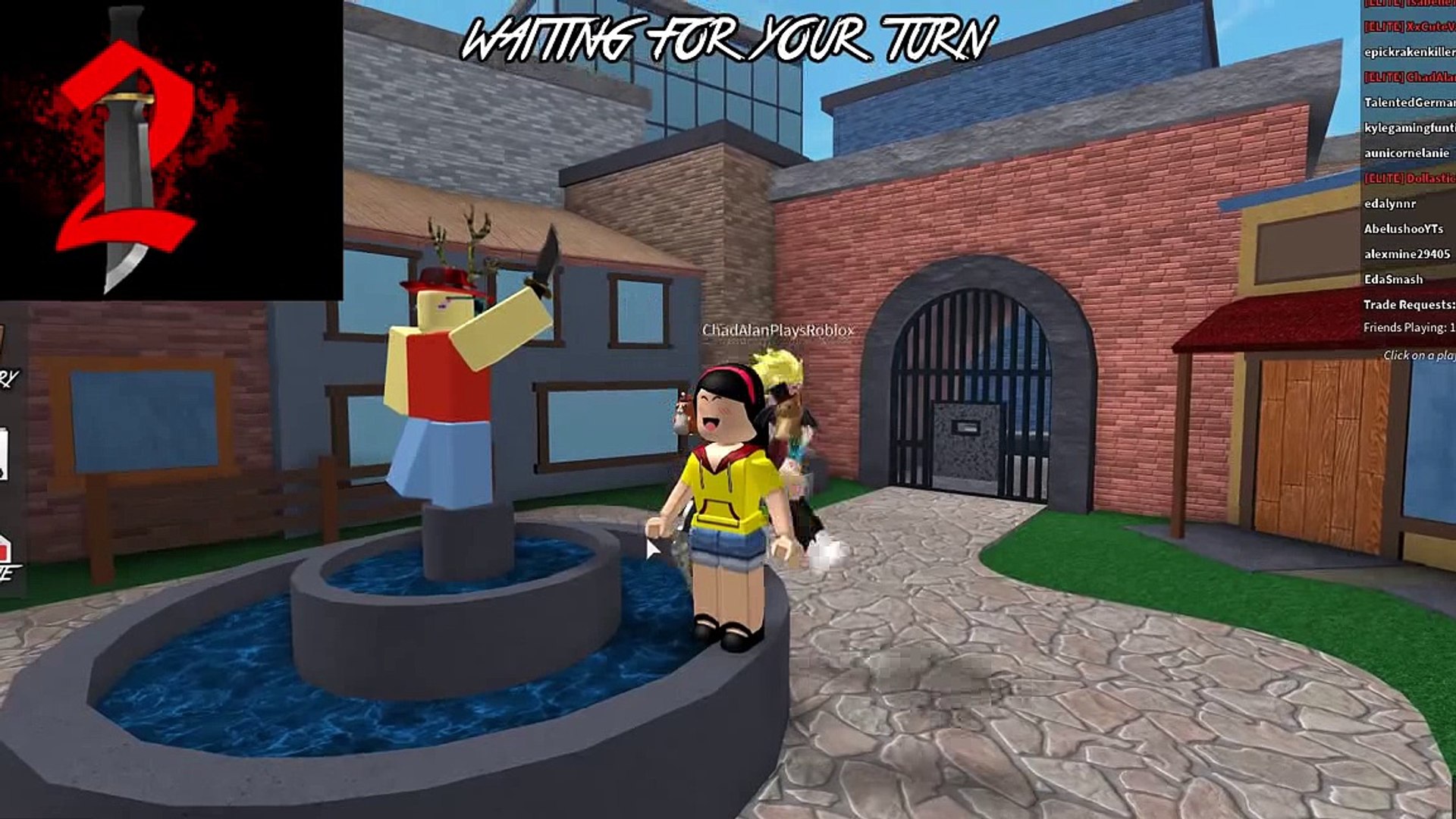 Roblox Murder Mystery 2 With Gamer Chad A Dead Man On Our Heads Dollastic Plays Dailymotion Video - audrey and chad videos on roblox