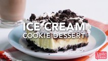 Cool Off With This Ice Cream Cookie Dessert