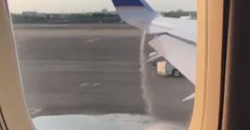 NJ United Flight Grounded After Passengers Spot Fuel Leak