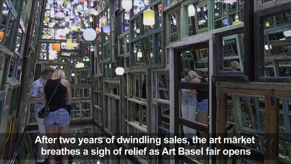Art market eyes rebound as Basel fair kicks off