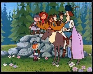 Vic le vicking (1974) L'homme qui venait du nord . épisode 33 .